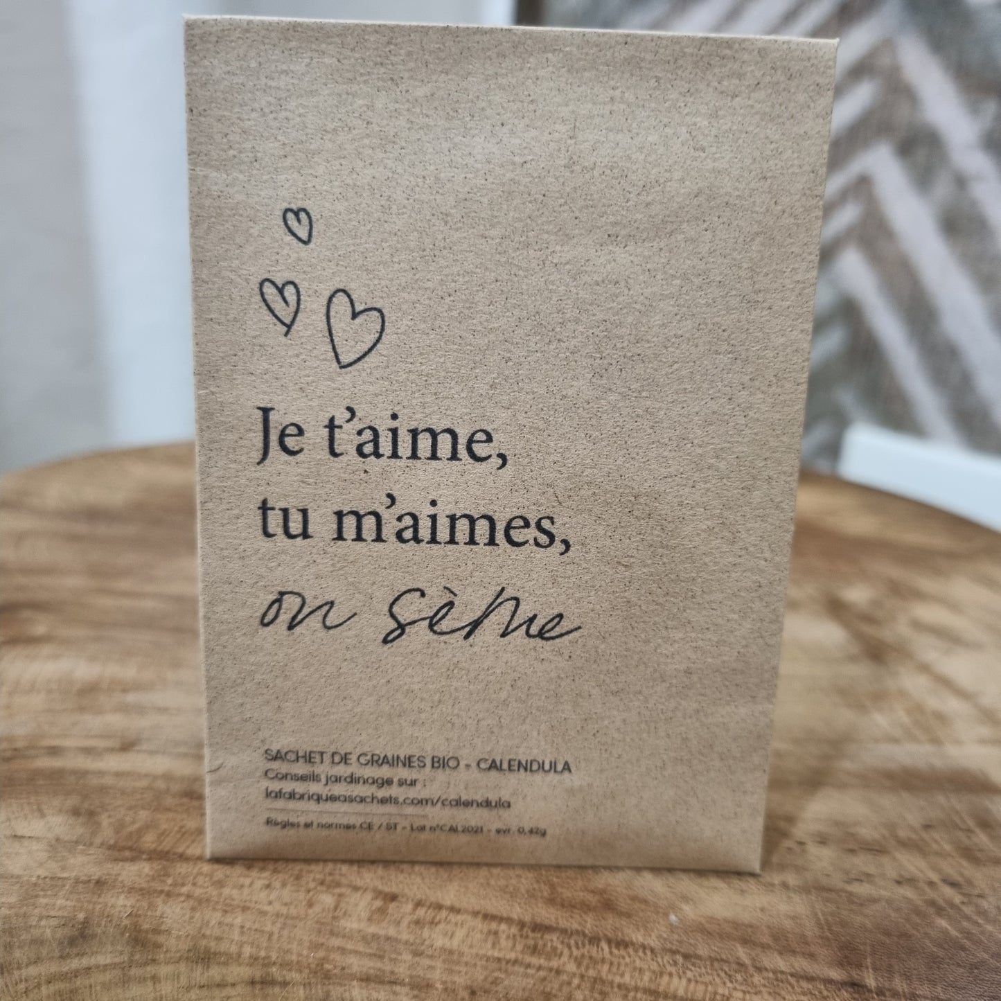 Sachet de graines