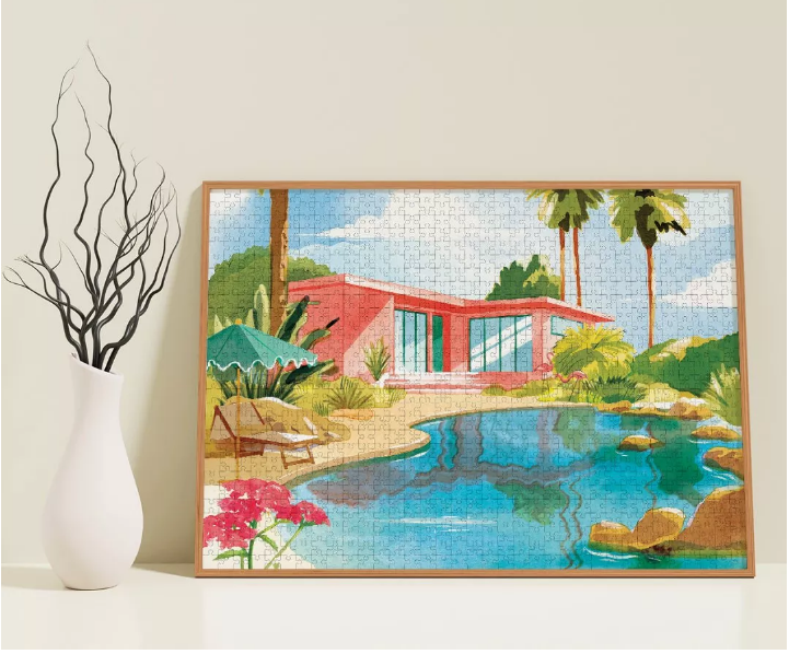Puzzle 1000p - Palm Springs Oasis