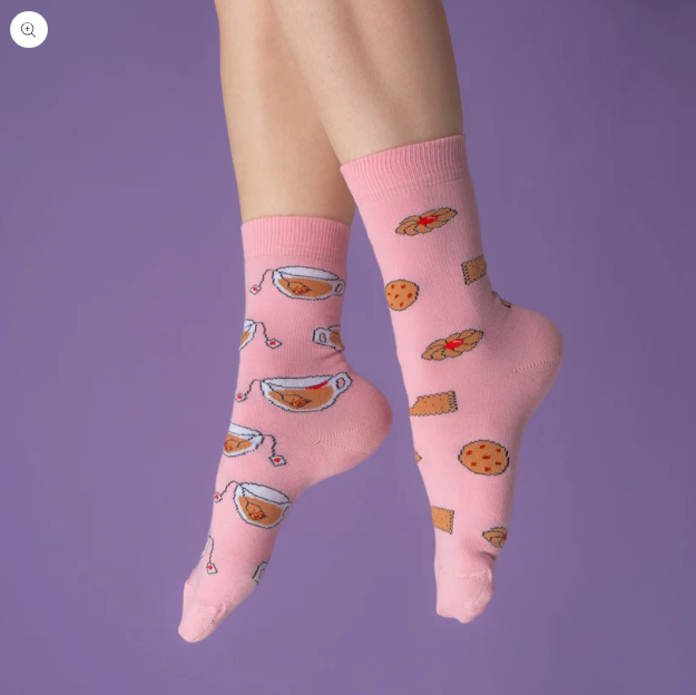 Chaussettes fantaisies - Tea Time