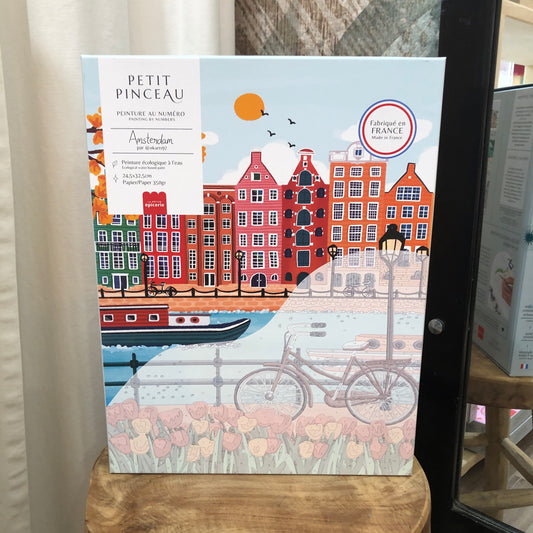 Coffret peinture au numéro - Amsterdam