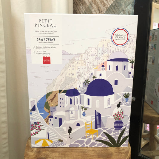 Coffret peinture au numéro - Santorini