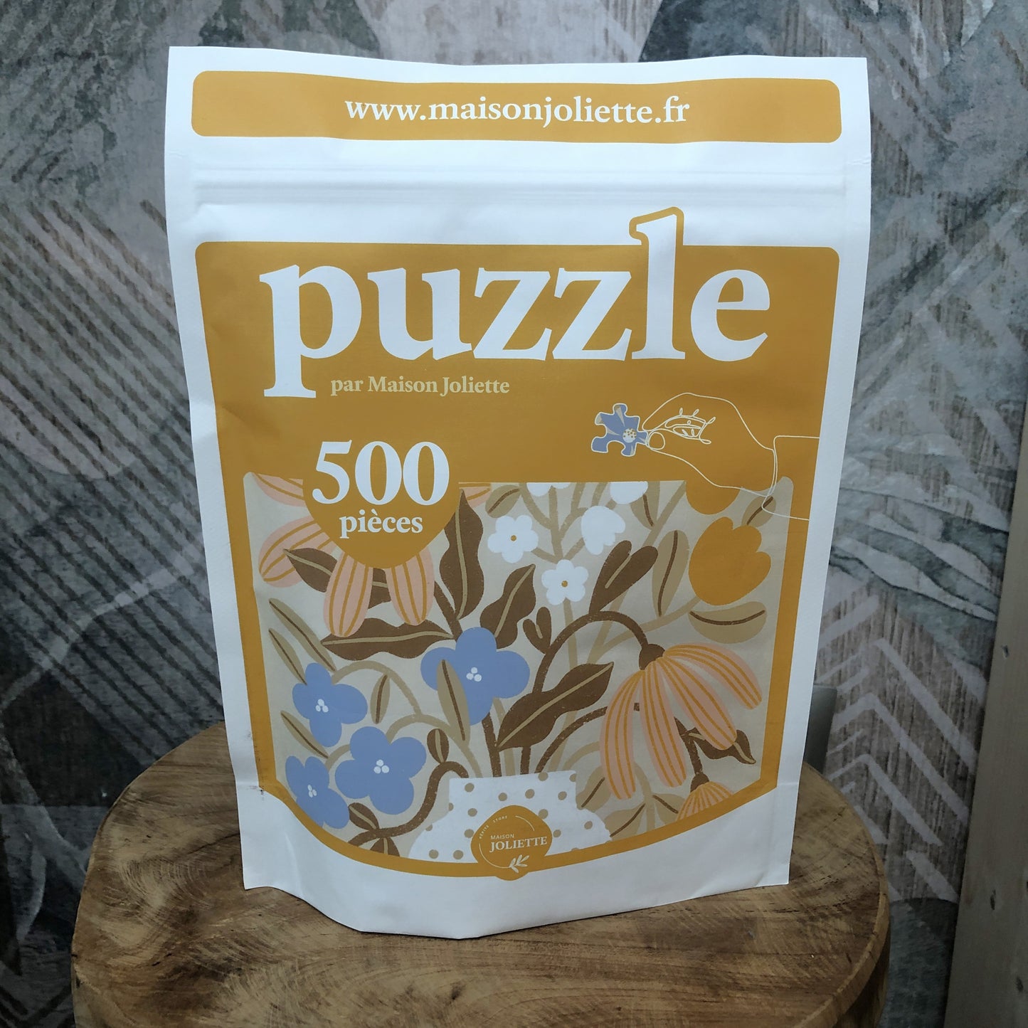 Puzzle 500pcs - Myosotis & Capucine