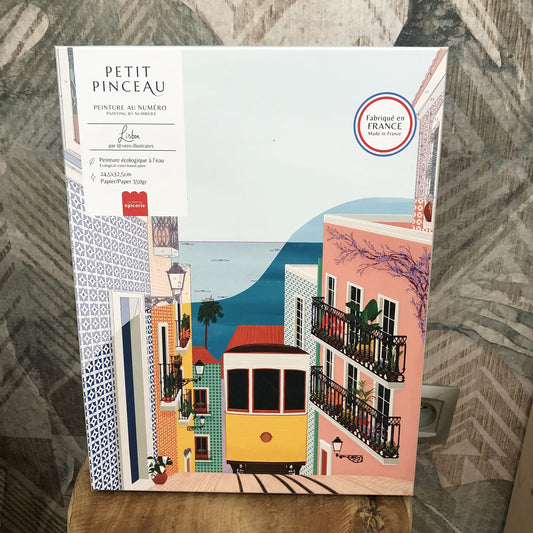 Coffret peinture au numéro - Lisbonne