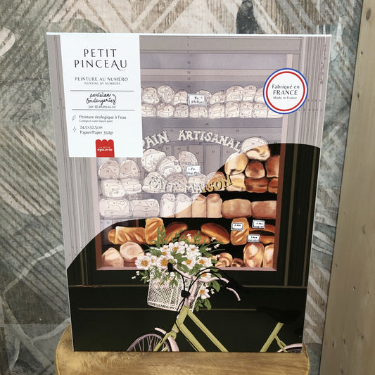 Coffret peinture au numéro - La Boulangerie