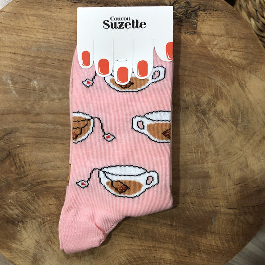 Chaussettes fantaisies - Tea Time