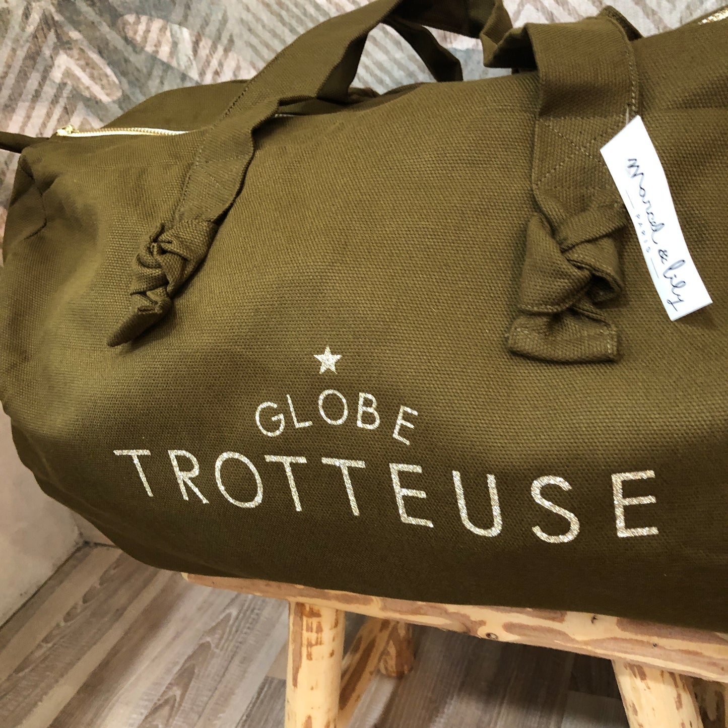 Sac polochon savane GLOBE TROTTEUSE