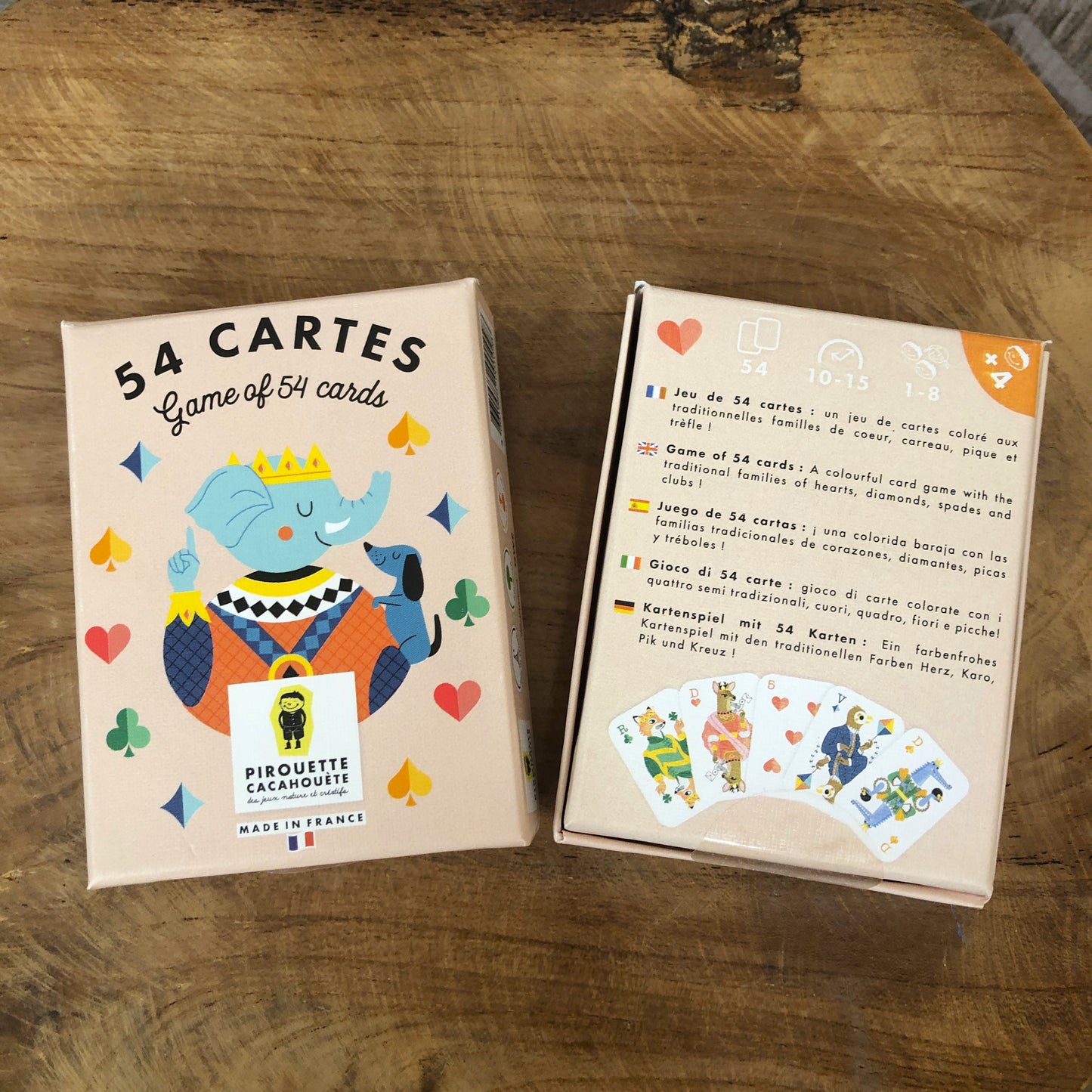 Jeu de 54 cartes