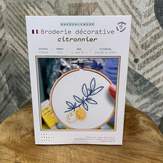 Kit Broderie - Citronnier