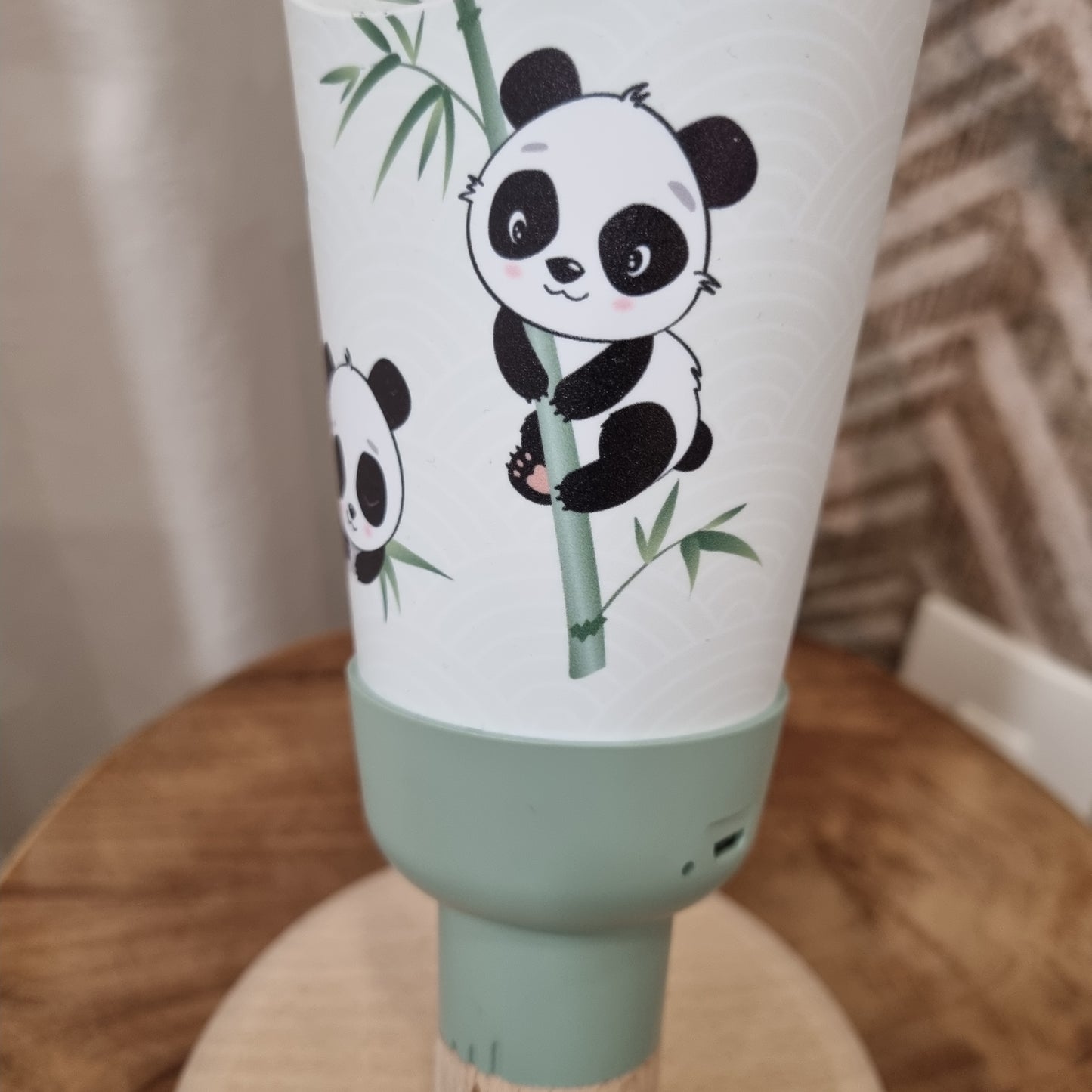 Lampe Nomade « Passe-Partout » Panda -Sauge